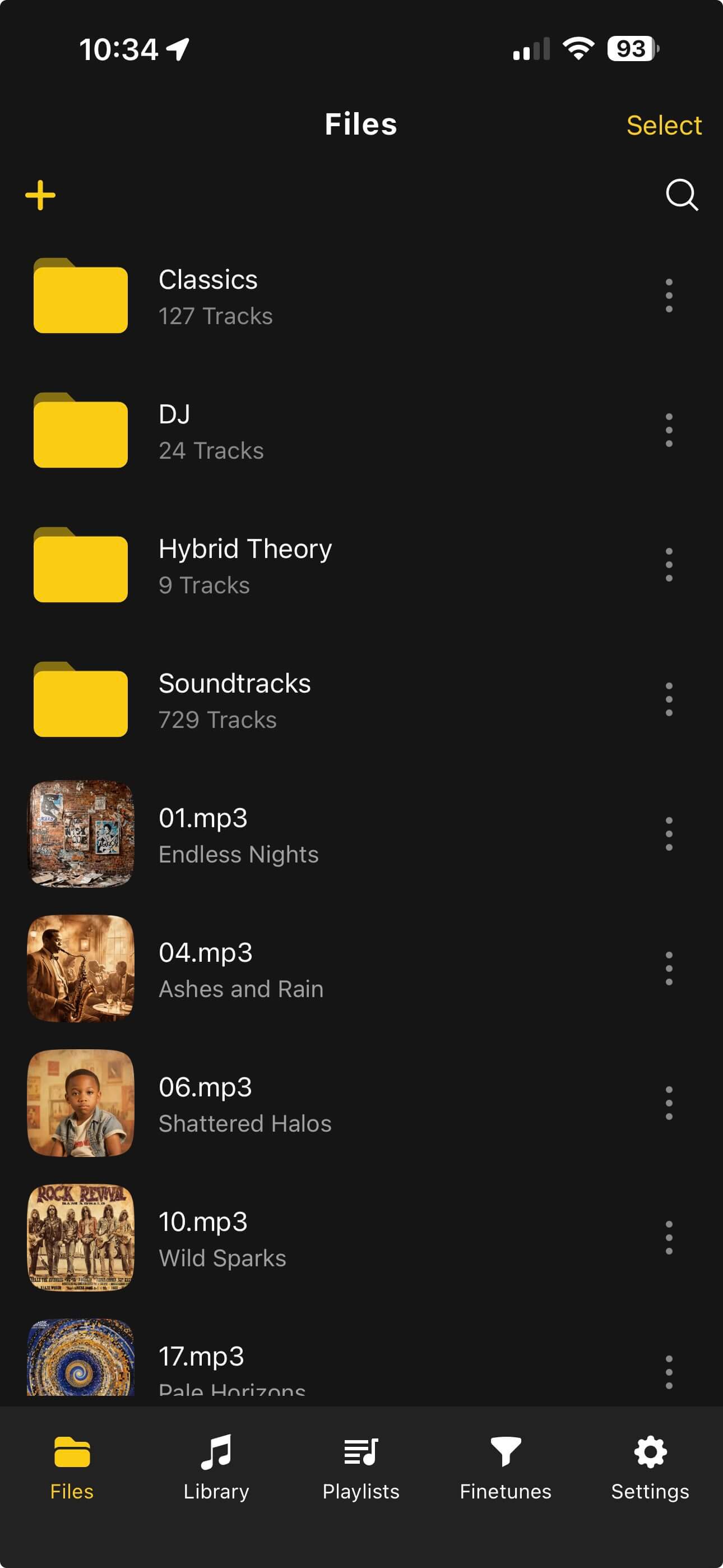 OfflineTunes file manager used to locate files before editing tags
